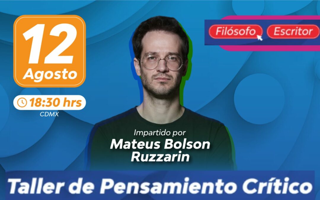 Mateus Bolson Ruzzarin y Fundación Vinte dan taller de pensamiento crítico para decidir mejor